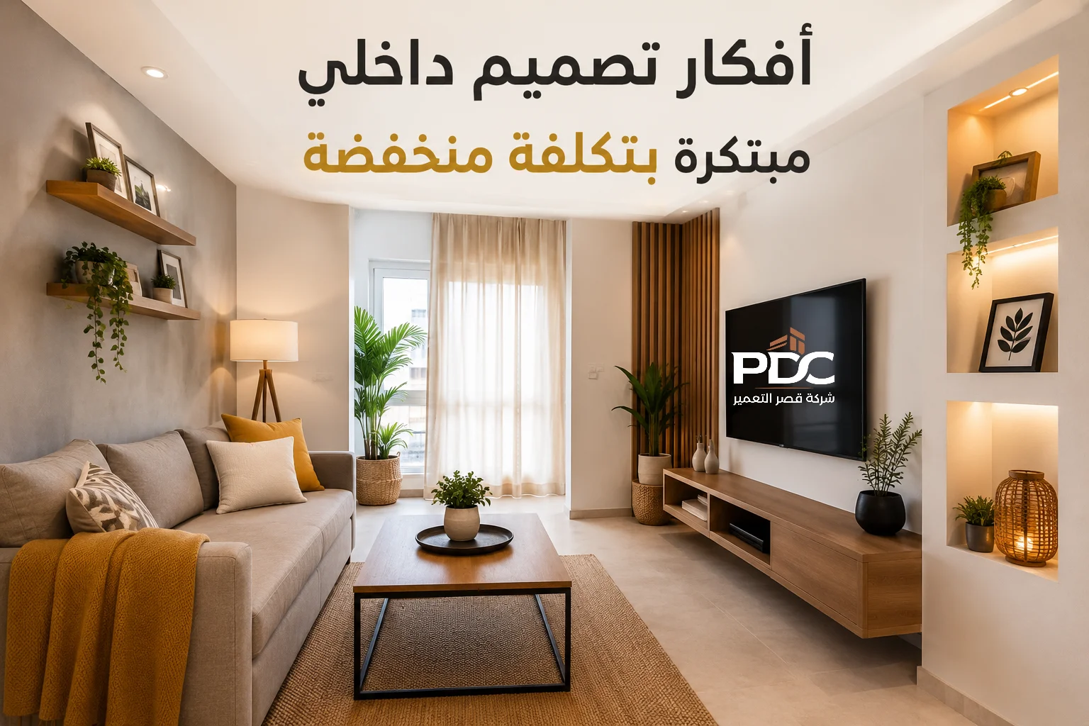 أفكار تصميم داخلي مبتكرة بتكلفة منخفضة
