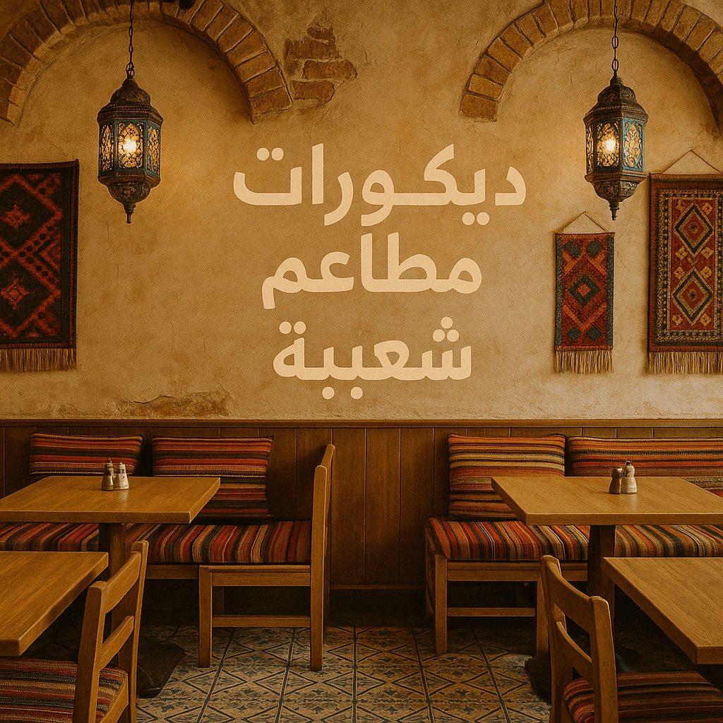 ديكورات مطاعم شعبية