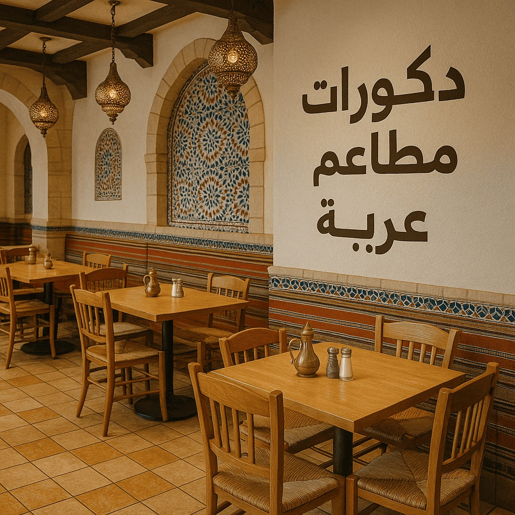 ديكورات مطاعم عربية