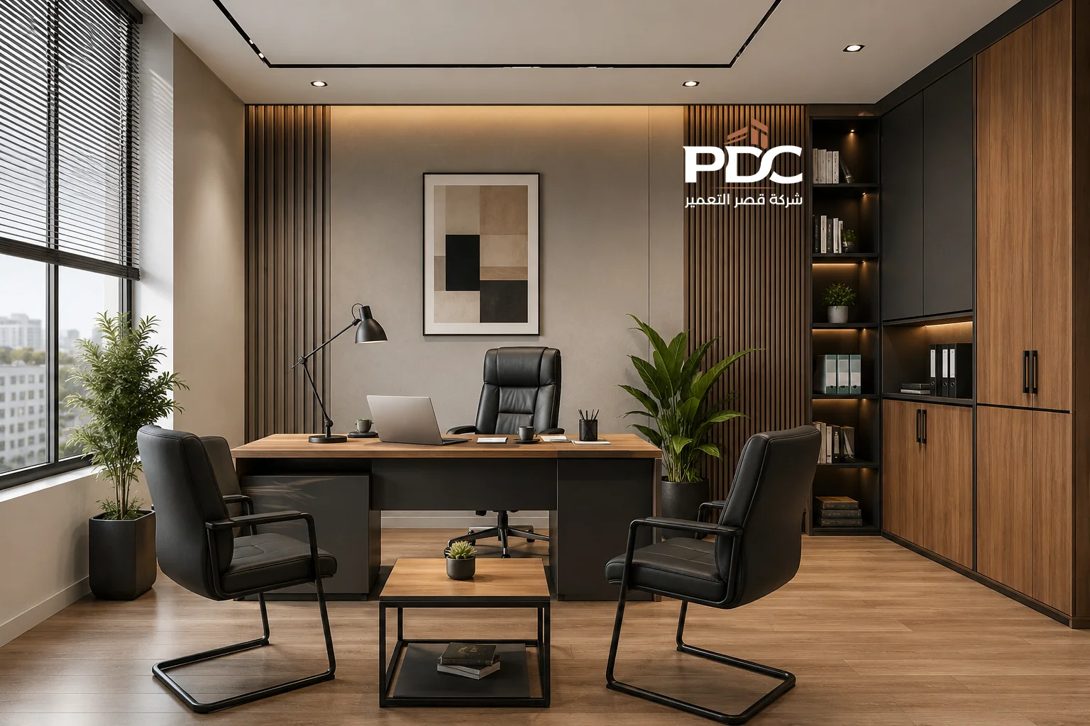 تصميم مكتب اداري صغير