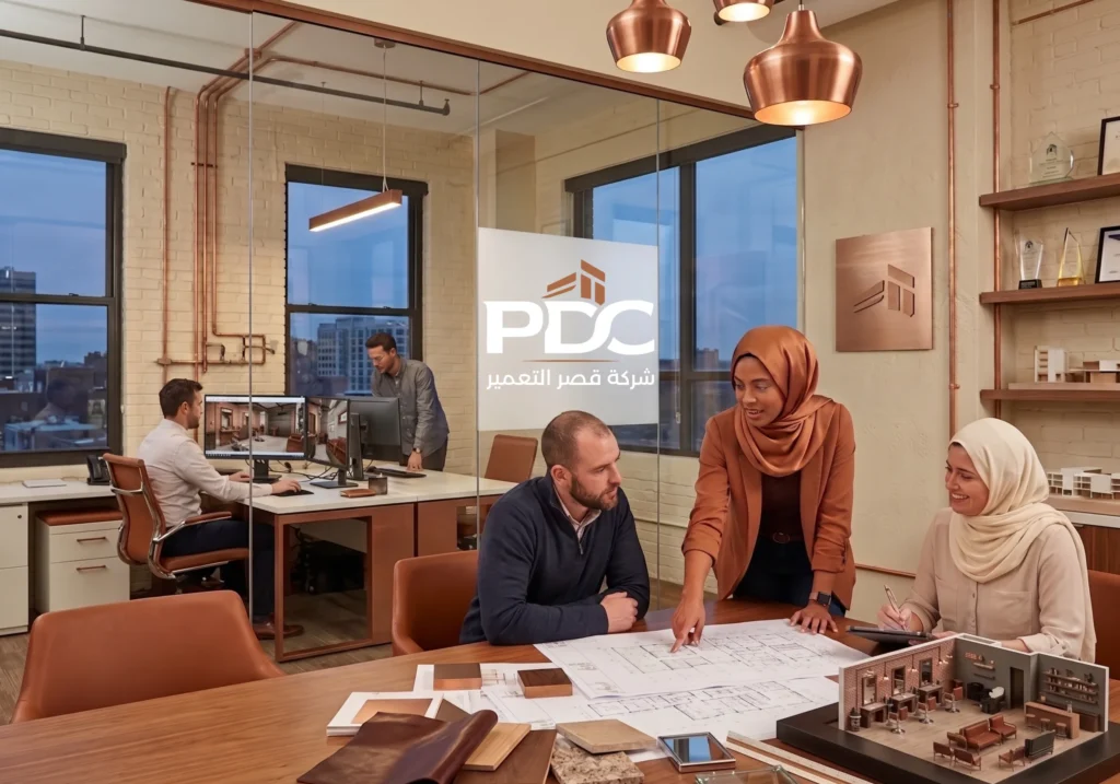 تصميم ديكور صالون حلاقة رجالي صغير