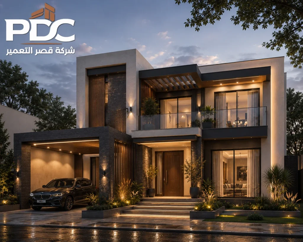 تصاميم فلل دورين من الداخل والخارج قمة الإبداع في التصميم العصري