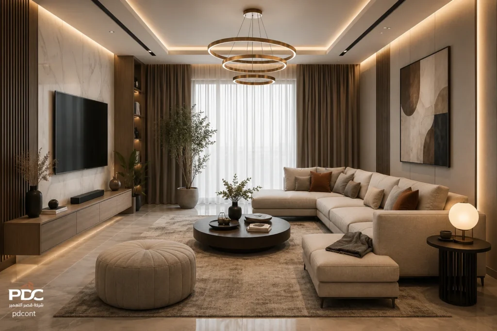 ديكورات غرف المعيشة مودرن