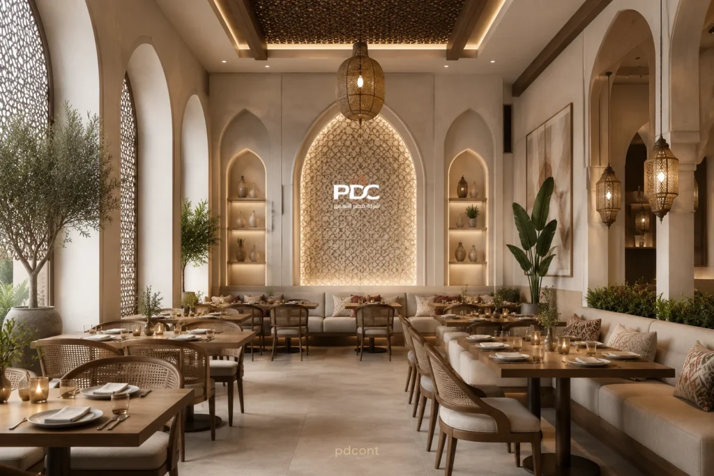 ديكورات مطاعم عربية
